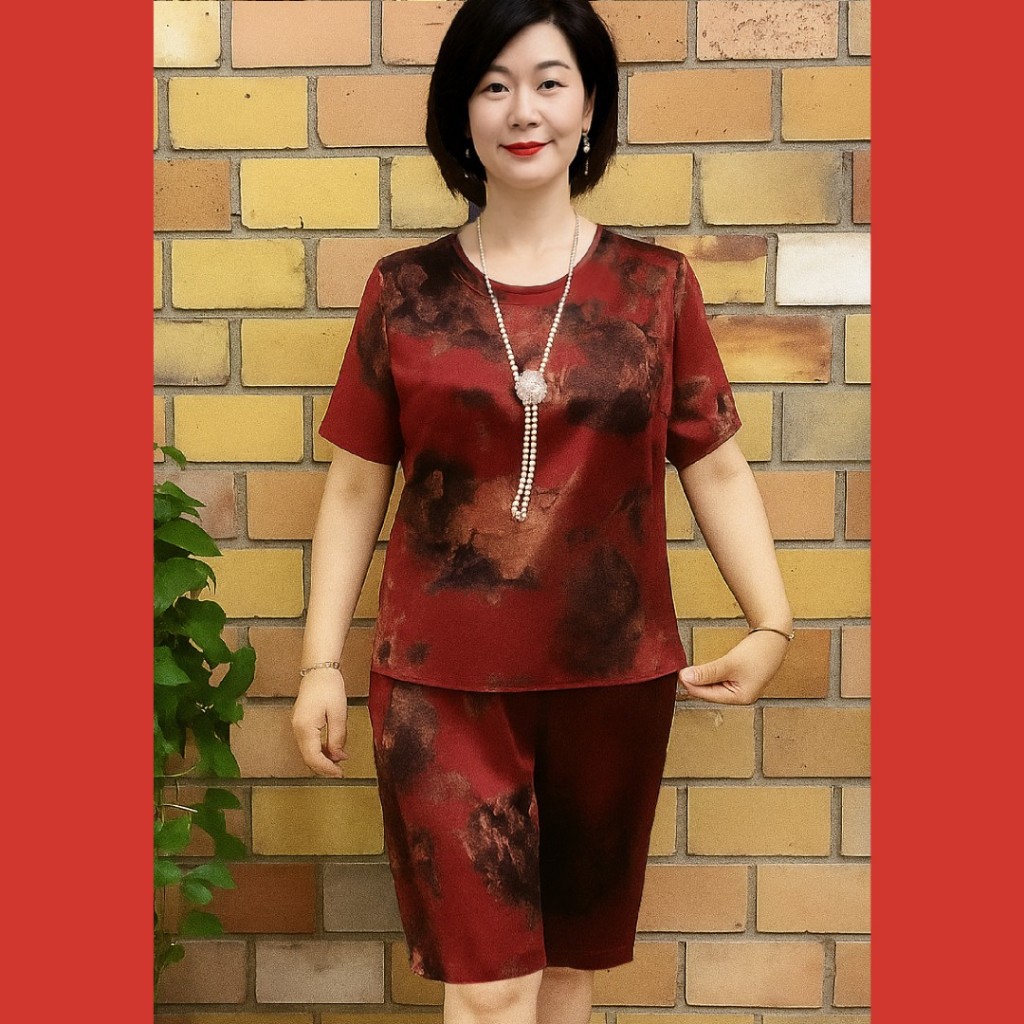 Đồ bộ nữ quần ngố, áo cộc 𝗗𝗟 𝗙𝗮𝘀𝗵𝗶𝗼𝗻 Mã 0N