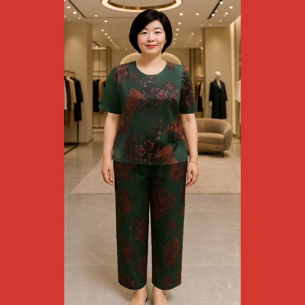 Đồ Bộ Trung Niên Cho Mẹ 𝗗𝗟 𝗙𝗮𝘀𝗵𝗶𝗼𝗻 Mã 0W