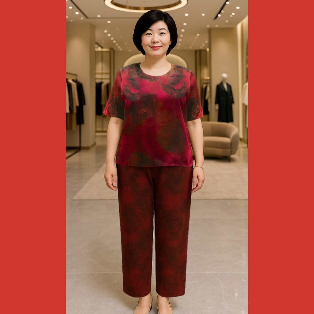 Đồ Bộ Trung Niên Cho Mẹ 𝗗𝗟 𝗙𝗮𝘀𝗵𝗶𝗼𝗻 Mã 0W