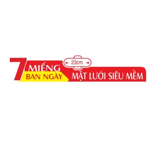 Băng vệ sinh ICOOL Băng Băng gói 7 miếng  ban ngày 24cm BVS có cánh không mát mặt lưới êm khô thoáng