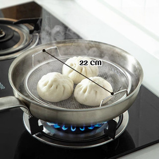 Bộ Khay Lọc Dầu Chiên Rán Inox Cao Cấp, Rổ Lưới Thoát Dầu Nhanh, Dùng Chiên Khoai Gà Tiện Lợi, Tặng Kèm Kẹp Gắp