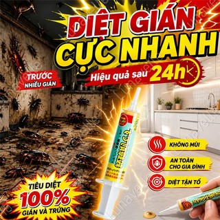 ThuốC DiệT KiếN GiáN TậN GốC Gel DiệT GiáN Công nghệ Nhật Bản thuốc diệt kiến / gel diệt kiến Hiệu quả nhanh, An toàn