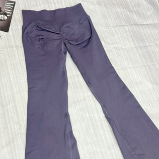 Quần legging, Quần Loe Impact Flares tập gym nữ cạp ngang thấp nâng mông -Quần thể thao dệt kim co giãn hack dáng (imql)