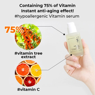Serum numbuzin No5+ 30ml/Sữa rửa mặt numbuzin No5+ Glutathione/Toner numbuzin No5+ Vitamin Boosting