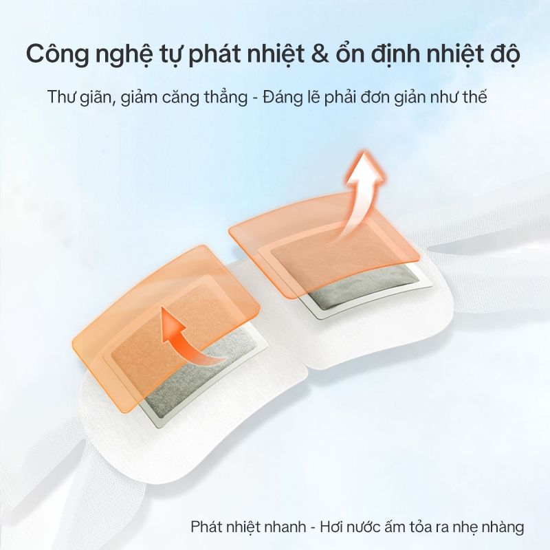 Mặt Nạ Xông Hơi Mắt B.DUCK x ZSM - Massage, Giảm Mỏi, Mờ Thâm - Lưu Thông Máu, Ngủ Ngon - 8 Miếng
