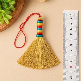 QUÉT VẬN XUI PHONG THỦY MAY MẮN, CHỔI DECOR , MÓC KHOÁ CHỔI, MÓC TREO TÚI XÁCH
