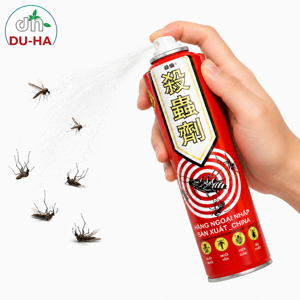 [Hỏa Tốc HCM] Chai Xịt Muỗi Và Côn Trùng 600ml Hiệu Quả Tốt