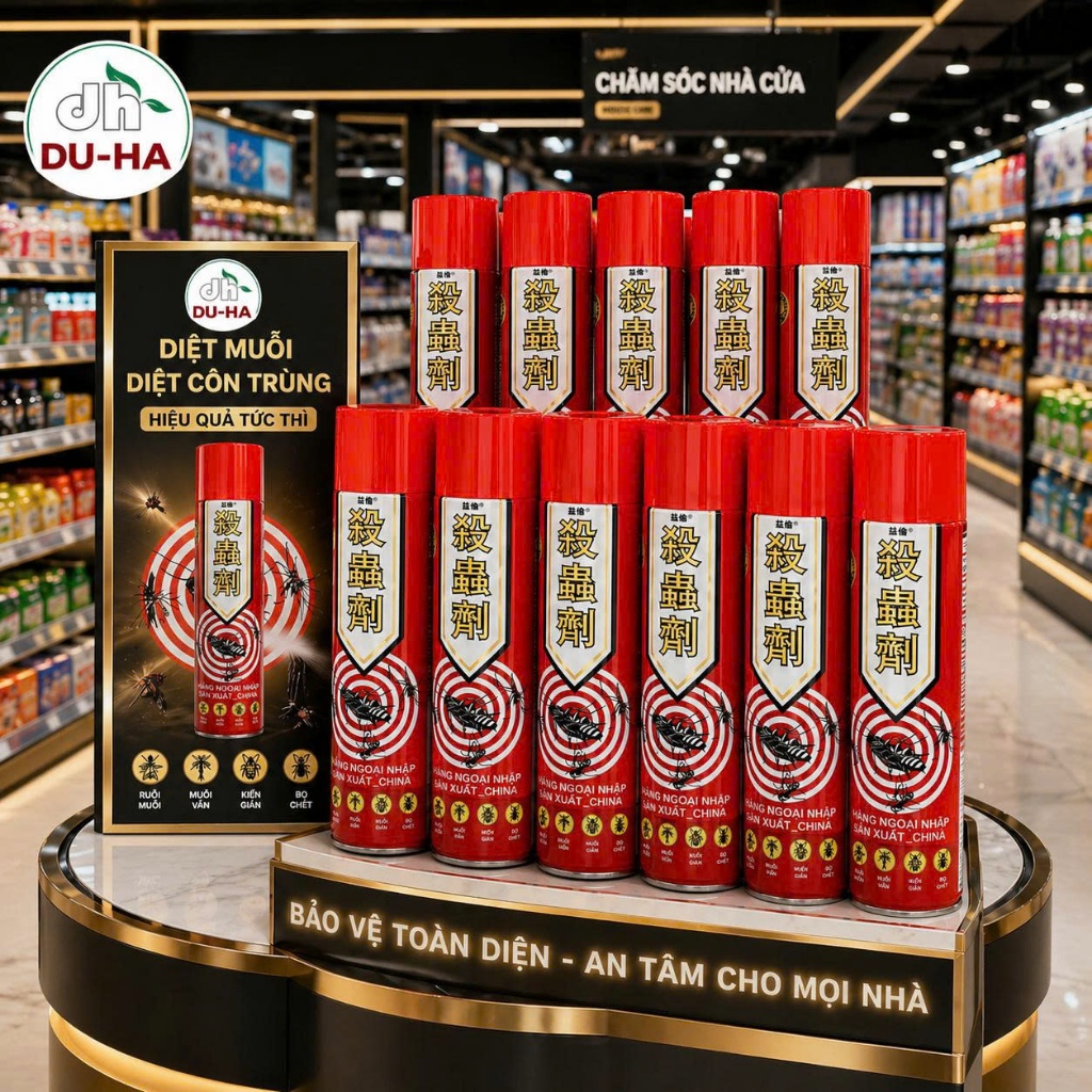 [Hỏa Tốc HCM] Chai Xịt Muỗi Và Côn Trùng 600ml Hiệu Quả Tốt