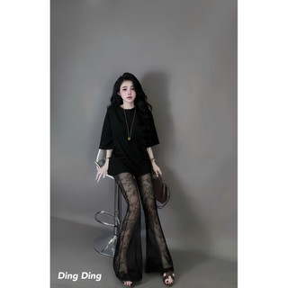 Sét áo phông và quần ren ống loe tôn dáng 💯💝đi CHƠI, đi LÀM ,đi du lịch sang chảnh, xinh XINH đẹp