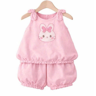 Bộ Quần Áo Bé Gái Mèo Hello Kitty Fom Rộng Cho Mẹ và Bé In Hình Siêu Cute Vải Thun Cotton Dày Dặn Co Giãn Tốt Sz 7-47kg