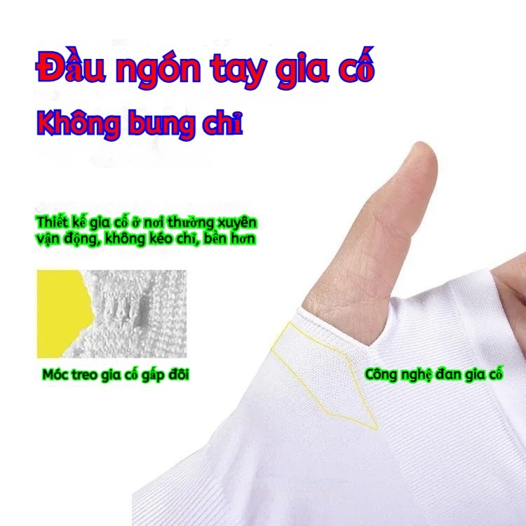 Ống Tay Chống Nắng Băng Thoáng Khí, Lạnh Mát Chống Nắng Hiệu Quả【MUA 2 GIẢM 40%】