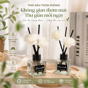 Tinh Dầu Thơm Phòng 50ml Sweet Que Gỗ Khuếch Tán Cao Cấp Decor Khách Sạn, Phòng Ngủ, Phòng Vệ Sinh