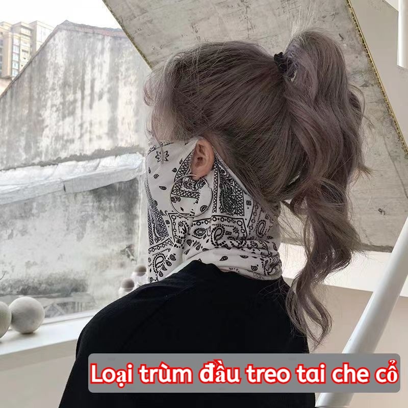 Bộ Khẩu Trang & Tay Ách Chống UV, Dễ Chịu, Không Gây Khó Chịu Khi Đeo【MUA 2 GIẢM 40%】