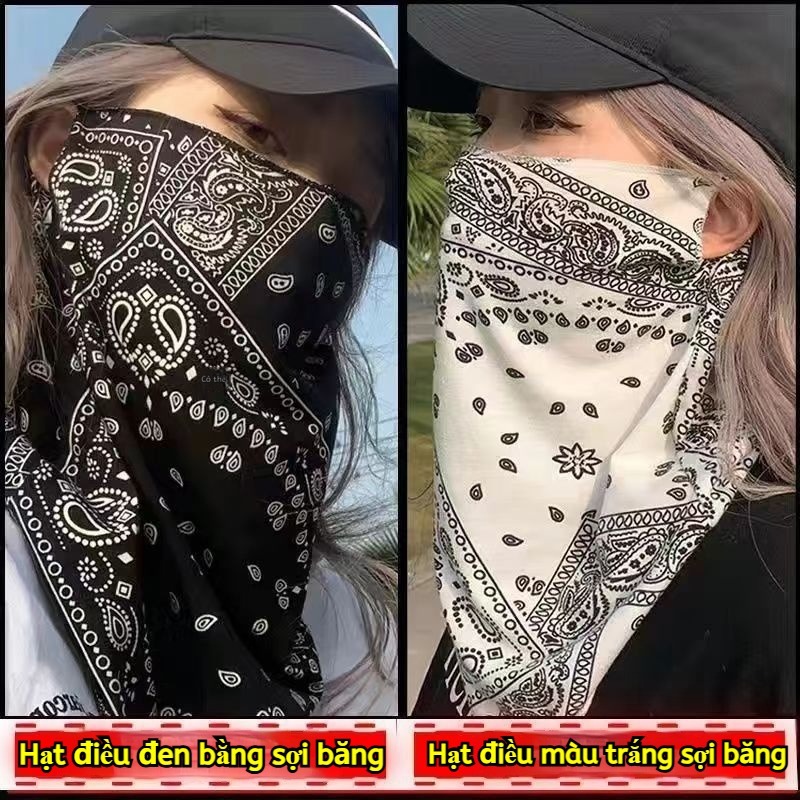 Bộ Khẩu Trang & Tay Ách Chống UV, Dễ Chịu, Không Gây Khó Chịu Khi Đeo【MUA 2 GIẢM 40%】