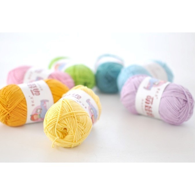 Len Baby yarn 40g loại 1 full màu | Len Sợi Nhà Sam - Sam Crochet