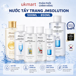 Nước tẩy trang Jm Solution H9 Hyaluronic Ampoule/ Prime gold cấp ẩm cho mọi loại da 500ml - 850ml