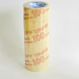 Băng Keo OPP  100 Yard 1.2KG (Cây 6 Cuộn) Siêu Dính – Đóng Hàng Chắc Chắn