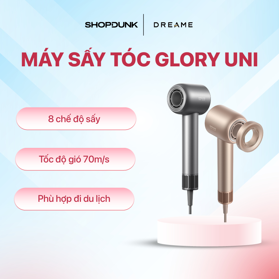 Máy sấy tóc Dreame Glory Uni - Máy sấy tóc ion âm | Shopee Việt Nam