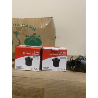 Bơm điện mini 2 chiều thổi và hút, bơm phao/ bể bơi
