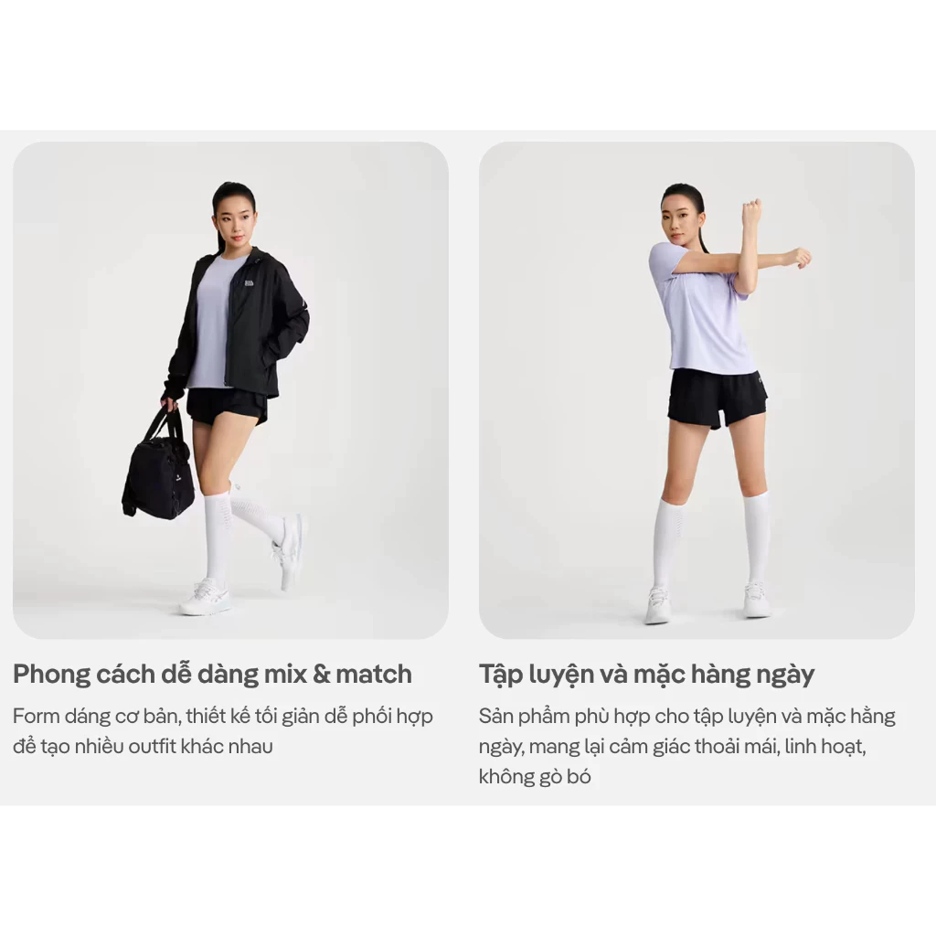 [MUA 2 GIẢM 20%] BST Áo thun thể thao nữ tập cầu lông chạy bộ Coolmate Basic vận động hàng ngày - Coolmate Women