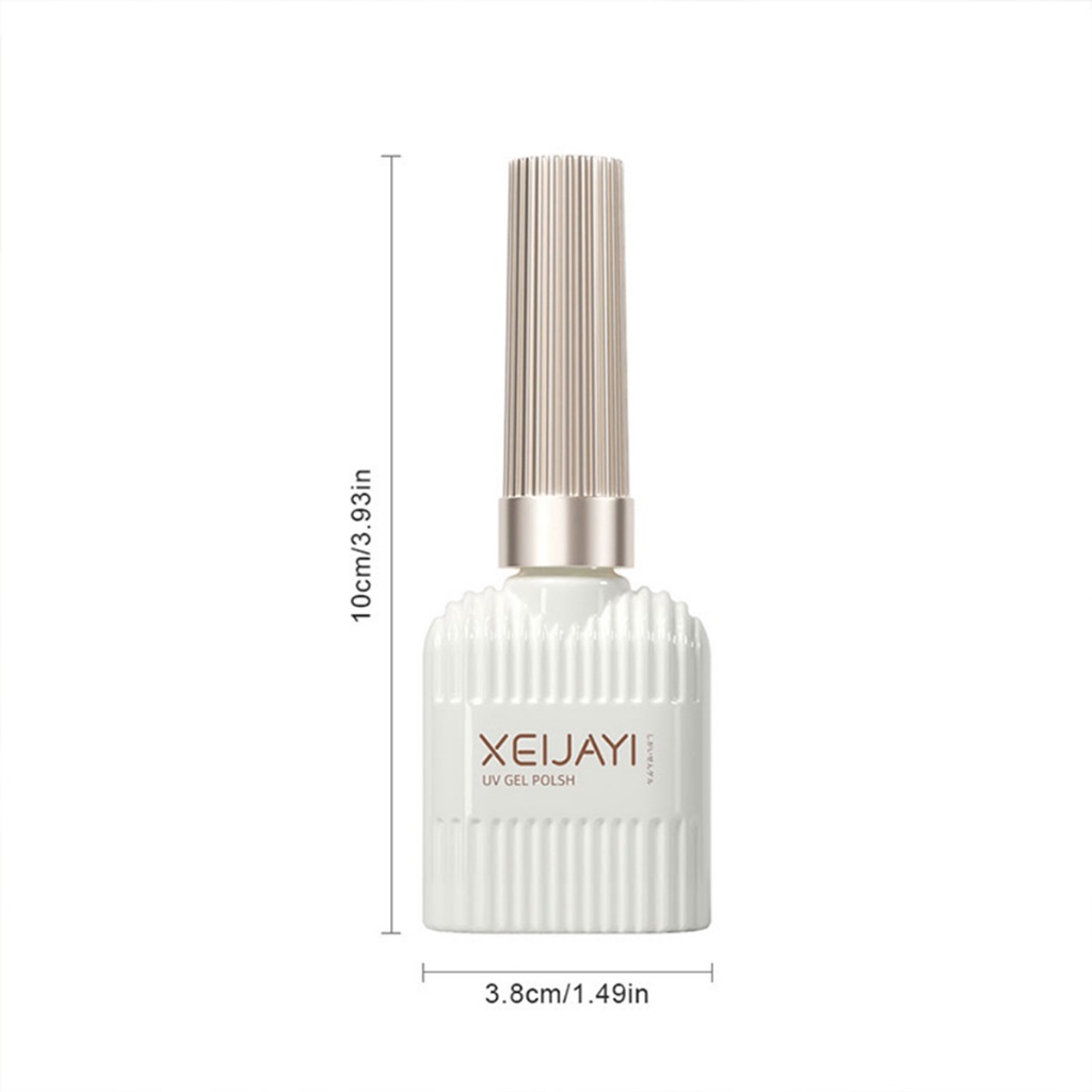 XEIJAYI 15ml - Sơn móng tay gel siêu lấp lánh màu bạc, vàng và sâm panh thời thượng mùa hè mới