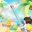 Đồ Chơi Gậy Phun Nước Hình Pháo Hoa Cho Bé Đi Biển Bể Bơi Ngoài Trời Mùa Hè HaDa Kids