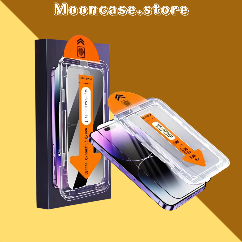 Kính Cường Lực iPhone Tự Dán Tự Lấy Bụi Chống Nhìn Trộm Dành Cho 11/12/13/14/15/16/17/Promax/Plus