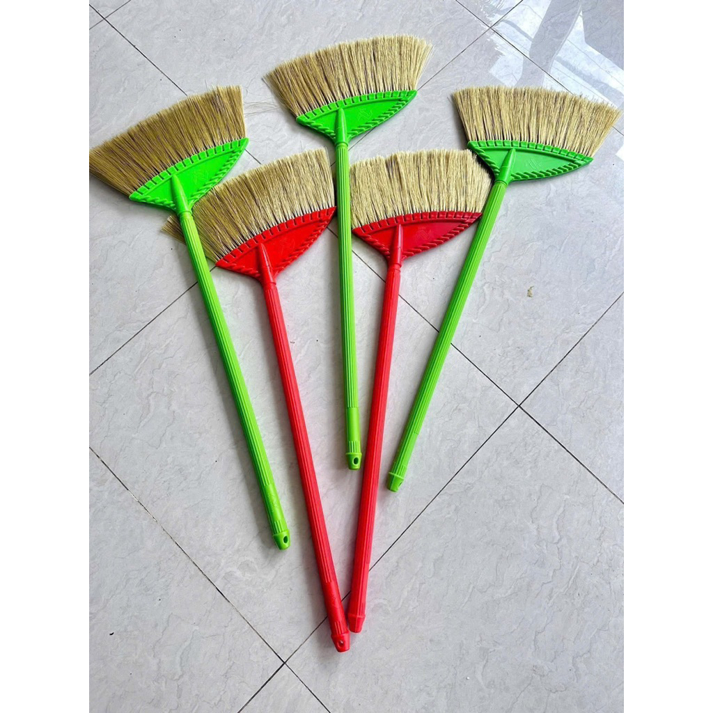 CHỔI QUÉT NHÀ NHỰA SỢI MỀM BỀN BỈ