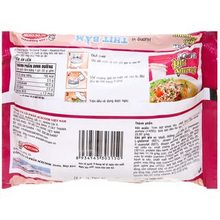 Thùng 24 gói miến Phú Hương thịt bằm 55g