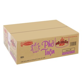 Thùng 18 gói phở trộn Đệ Nhất vị bò 84g
