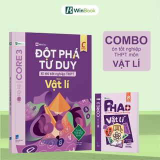 [COMBO] Bộ 2 cuốn sách P.H.A.O Vật lí Ôn thi TNTHPT, ĐGNL; Đột phá tư duy kì thi TNTHPT môn Vật lí