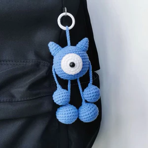 Móc khoá len thú vô tri đáng yêu móc khoá handmade