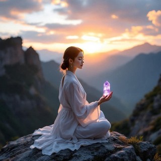 Đá Thạch Anh Tím Uruguay Trưng Bày Phong Thủy Và Học Tập Reiki