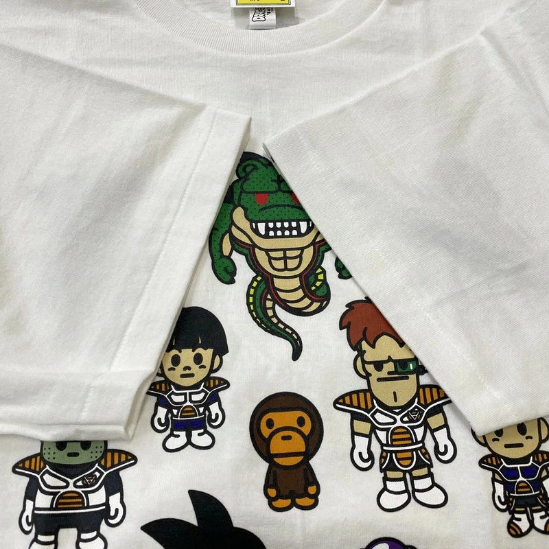[Full Tag] Áo Thun Bape Dragon Ball Z & Baby Milo - 100% Cotton 250GSM Cao Cấp