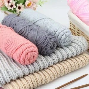 Len Cotton Love - Cotton Ống Valentine 100g | Len Sợi Nhà Sam - Sam Crochet