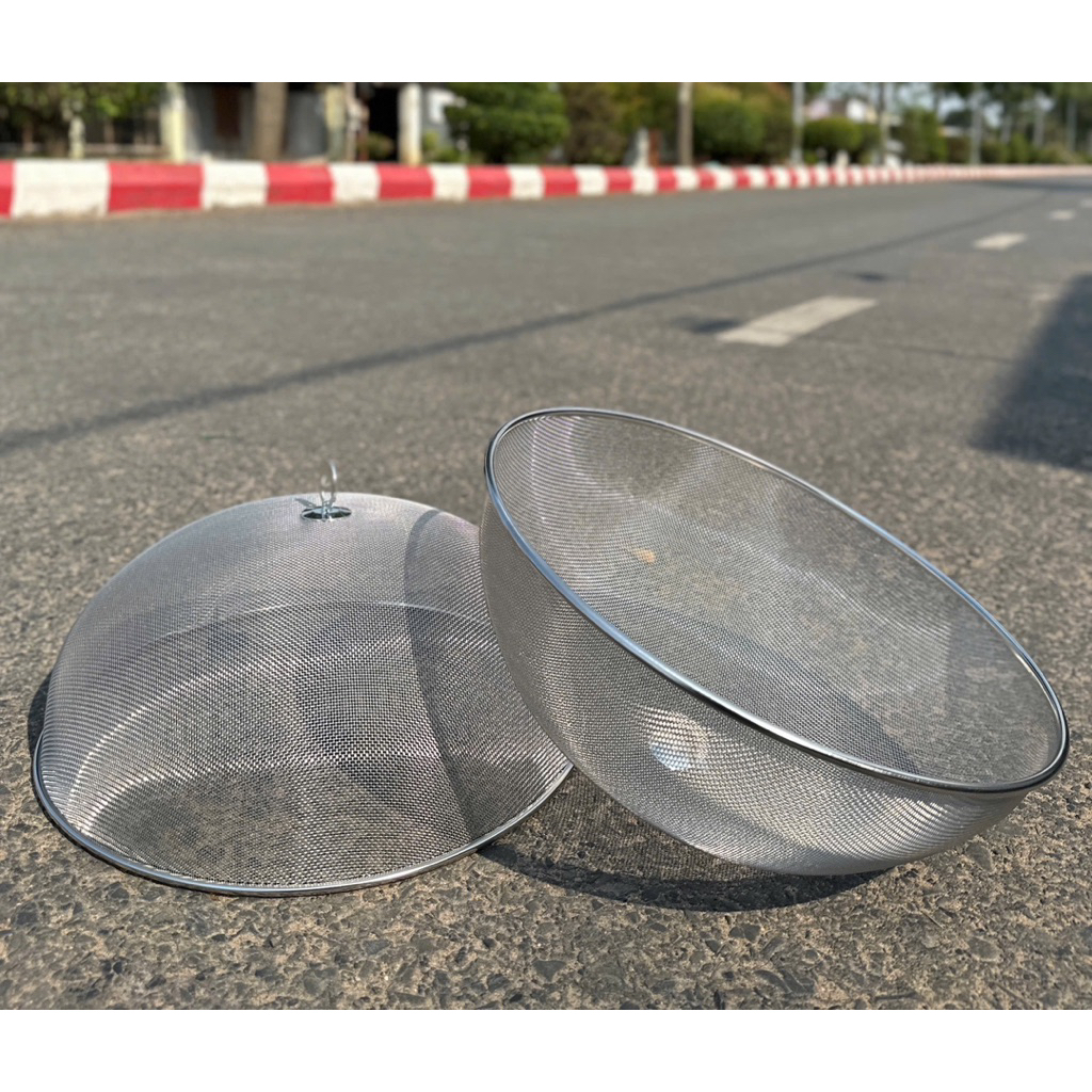 LỒNG BÀN LƯỚI INOX TRÒN 40CM