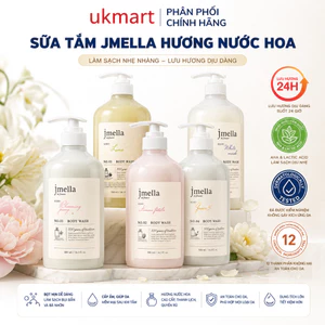 Sữa Tắm Dưỡng Ẩm Hương Nước Hoa Pháp Jmella In France Body Wash 500ml - 1000ml