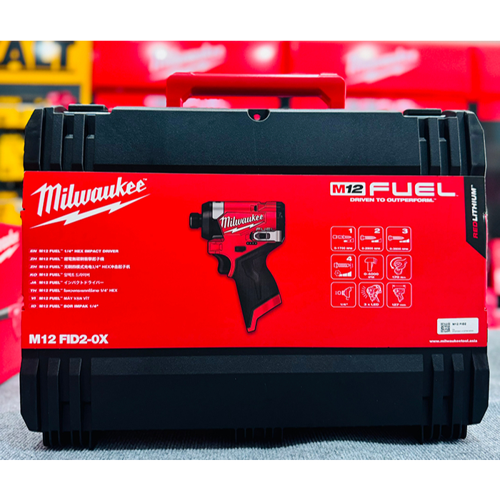 Máy vặn vít, bắn vít 12V Milwaukee M12 FID2-0X Gen 3 thế hệ mới nhất dòng 12V ( Thân Máy )