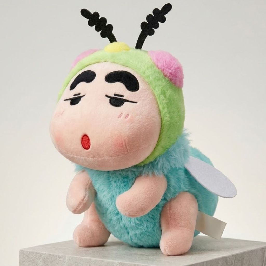 Gấu bông shin chan cosplay động vật kích thước 25Cm chất liệu lông thỏ mềm mại làm quà tặng cho bé