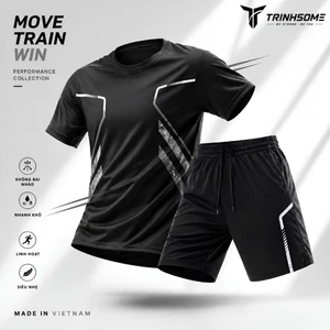 Bộ Đồ, Set Quần Áo thể Thao Nam Nữ, Sport Tập Thể Dục Chạy Bộ Tập Gym, Không Bai Nhão, Bền, Mát Mẻ, Co Dãn 4 chiều
