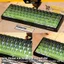 Keycap xuyên led sideprint Black Pink gradient nhựa pbt doubleshot dùng cho mạch xuôi