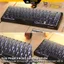 Keycap xuyên led sideprint Black Pink gradient nhựa pbt doubleshot dùng cho mạch xuôi