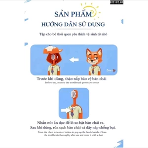 ĐÁNH RĂNG CHO BÉ HÌNH THỎ CÁO HỔ (tôi GIÚP VIỆC ĐÁNH RĂNG TRỞ LÊN THÚ VỊ)