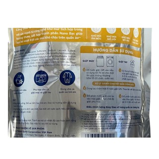 COMBO 2 Nước Giặt GIFT Túi 1kg2 Hương Nước Hoa