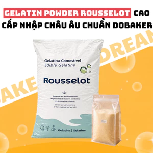 1KG Bột Gelatina Làm Bánh Thạch Đa Dụng - Gelatin Powder 230 - Chuẩn Chọn từ DoBaker