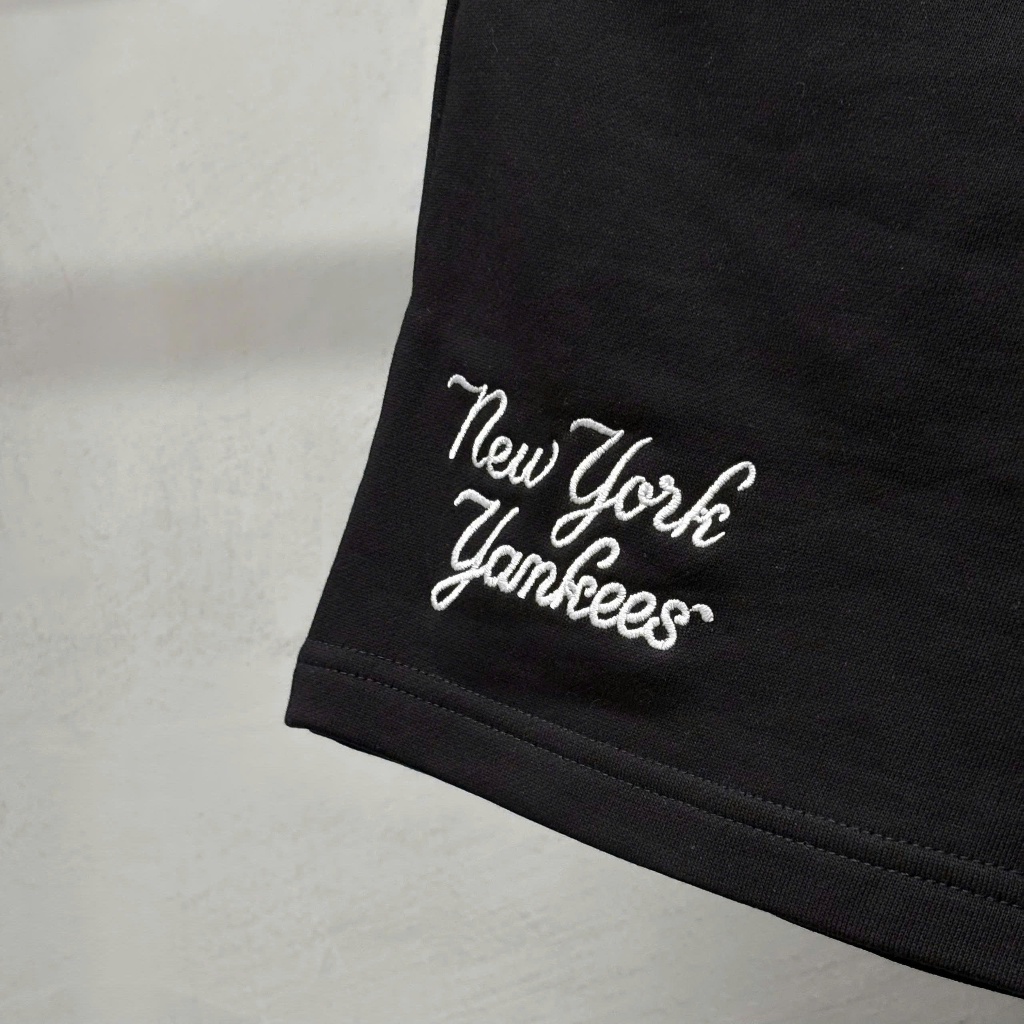 Quần Short New Era NY Yankee Multilogo Đen chính hãng - 13586188