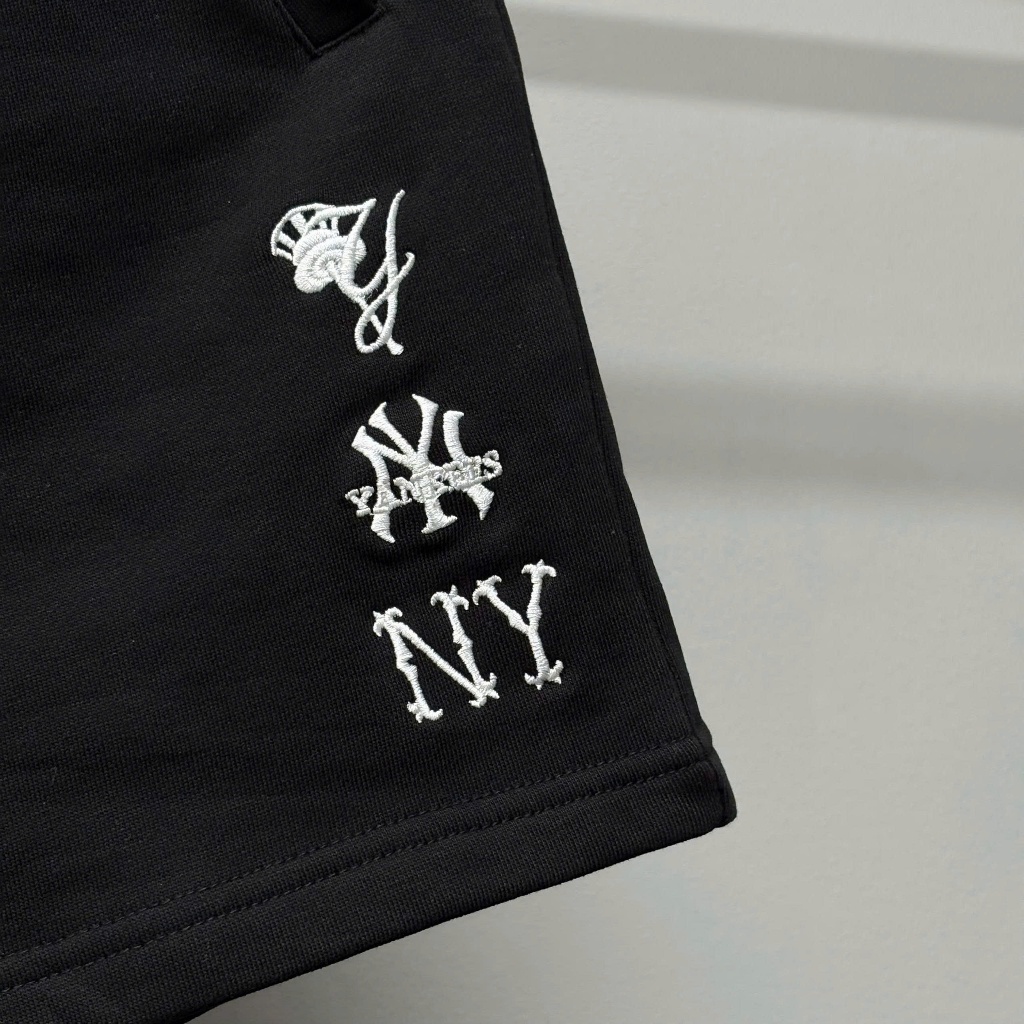 Quần Short New Era NY Yankee Multilogo Đen chính hãng - 13586188