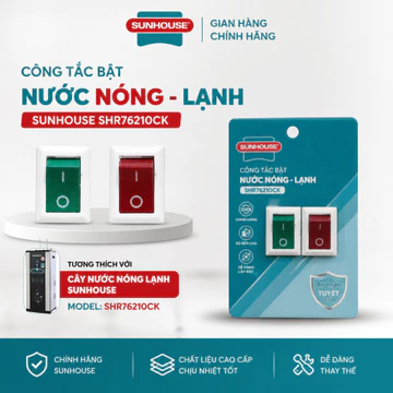 [Hỏa Tốc] Công Tắc Nước Nóng Lạnh Máy Lọc Nước Nóng Lạnh Sunhouse SHR76210CK 76210CK