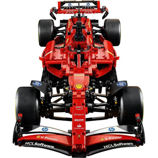 Đồ chơi lắp ráp chính hãng Đan Mạch TECHNIC 42207 - Ferrari SF-24 F1 Car, , kích thước siêu cỡ 61cm, khung ổn định + sơn