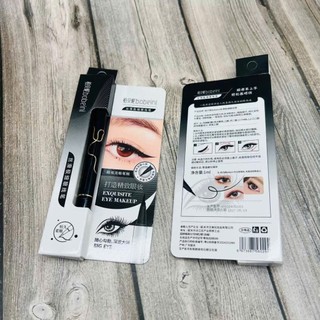 Bút Kẻ mắt Eyeliner bobeni 1 đầu cọ mut siêu mảnh- lì